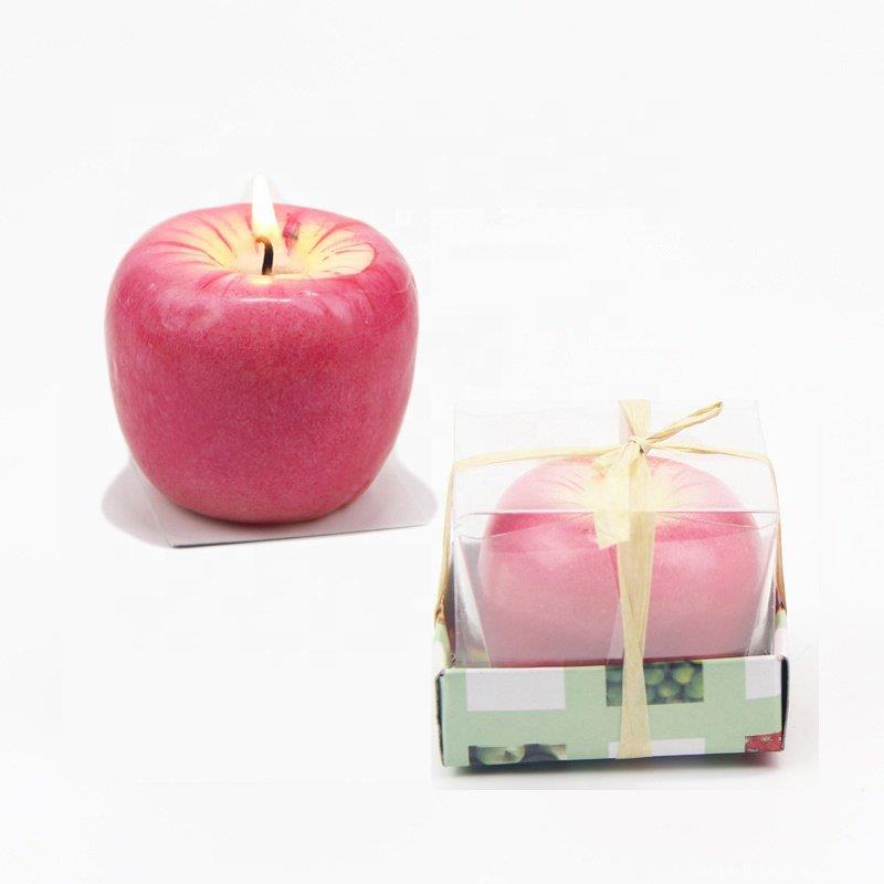 Wholesale England Christmas Apple Scented Candles With Custom Private Label .jpg